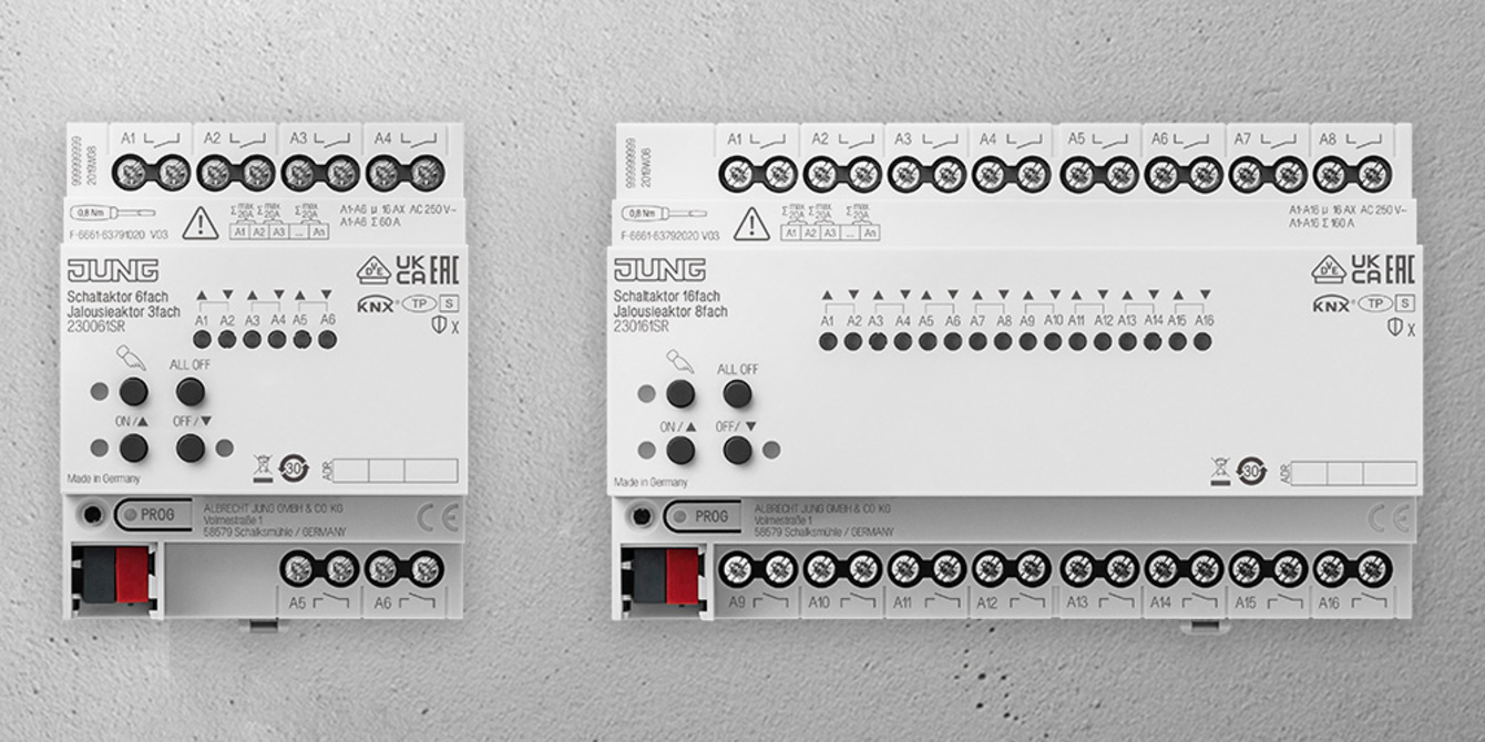 KNX Schalt- und Jalousieaktoren bei Elektro Rodin in Hamburg