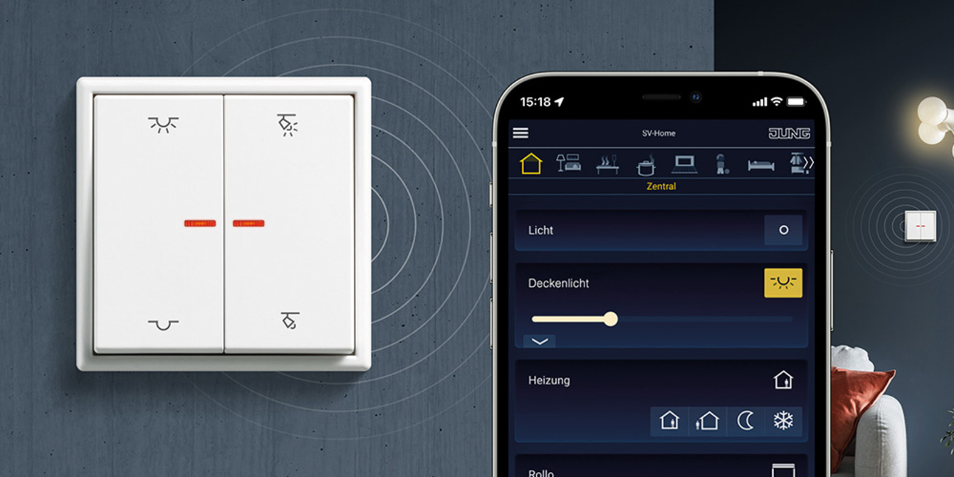 KNX RF Taster bei Elektro Rodin in Hamburg